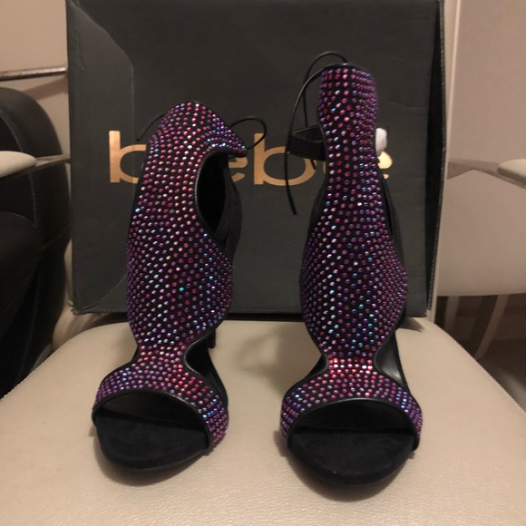 bebe Shoes - BEBE Ainsley rhinestones sandals